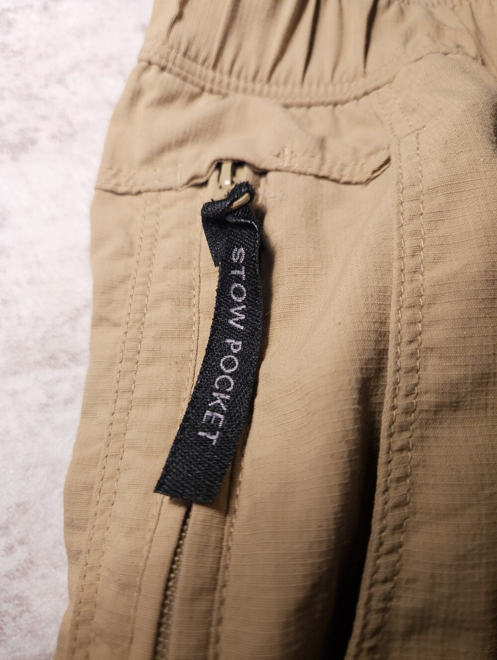 The North Face Men's Hiking Pants in Tan - Picture 4 of 7